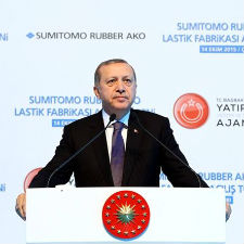 Sumitomo tire plant officially inaugurated by President Erdogan