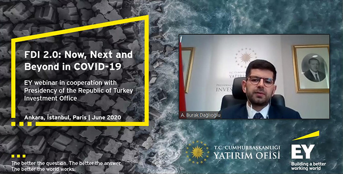 Investment Office Organized Webinar on FDI with EY Türkiye