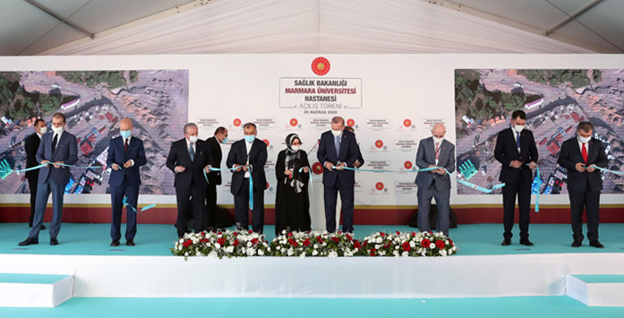 Istanbul’s New Hospital Officially Opened by President Erdoğan