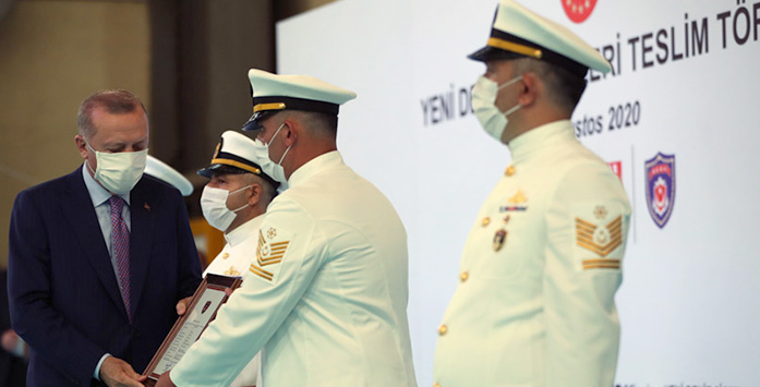 President Erdoğan Launches Newly-built Naval Systems