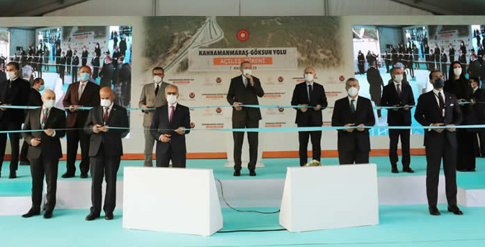 President Erdoğan Commissions Kahramanmaraş-Göksun Road