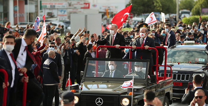 President Erdoğan Delivers Message of Solidarity in Northern Cyprus