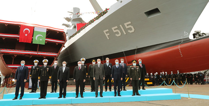 Türkiye Launches Frigate Istanbul