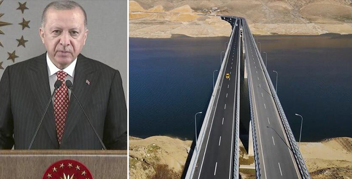 President Erdoğan Inaugurates Hasankeyf-2 Bridge