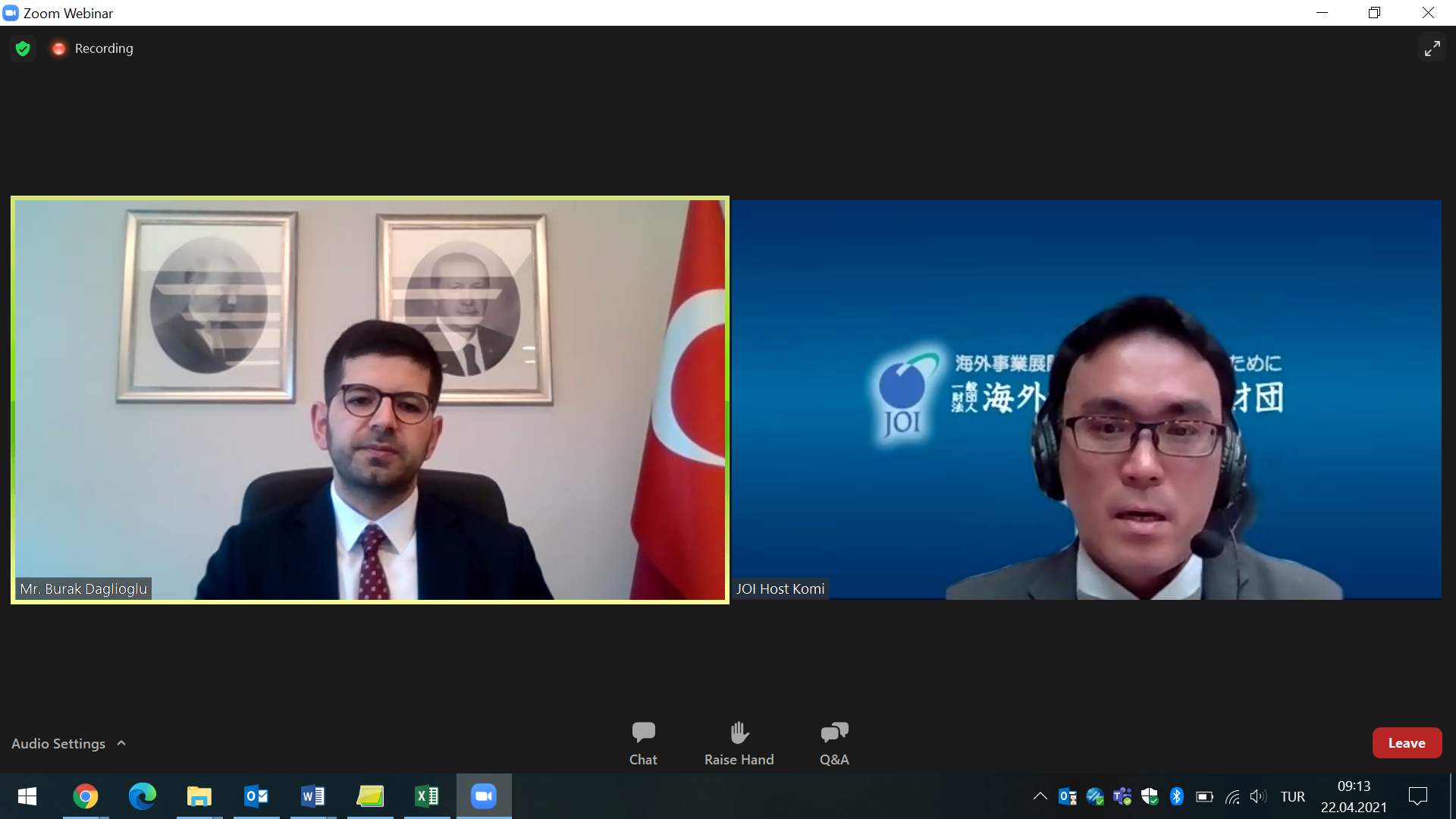 Investment Office Briefs Japanese Investors at a Webinar
