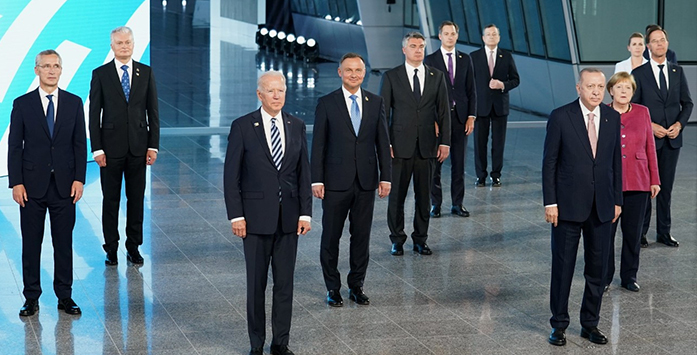 Erdoğan Attends NATO Leaders’ Summit in Brussels