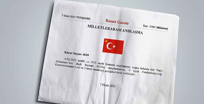 Paris Agreement Ratification Ushers Türkiye into New Era