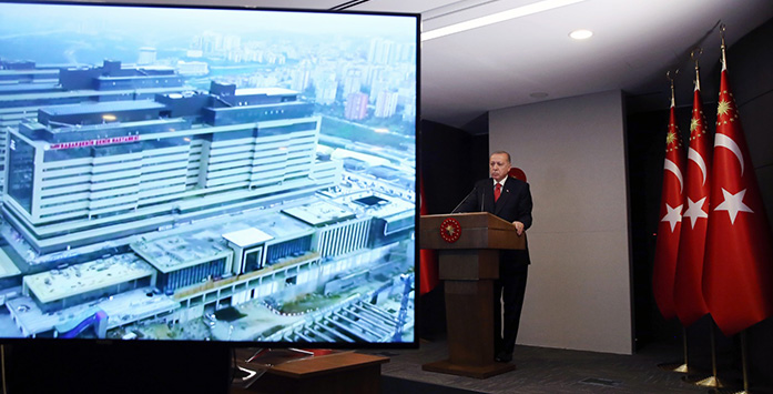 President Erdoğan Opens Başakşehir City Hospital in Istanbul
