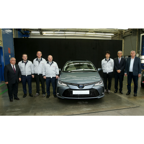 Toyota Begins Mass Production of New Corolla Hybrid in Türkiye