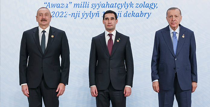 President Erdoğan Attends Türkiye-Azerbaijan-Turkmenistan Summit