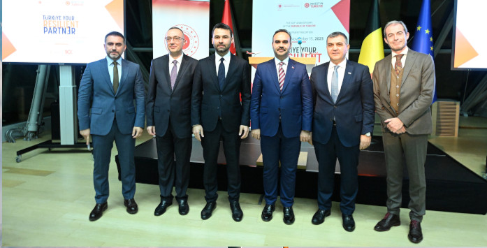 16th Round of Türkiye Century Investment Receptions Held in Brussels