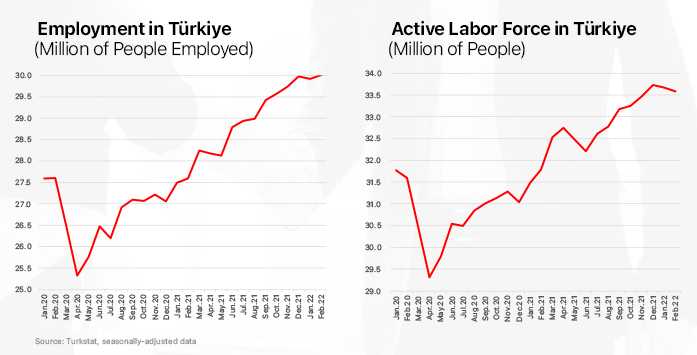 Employment in Türkiye Continues to Recover Robustly