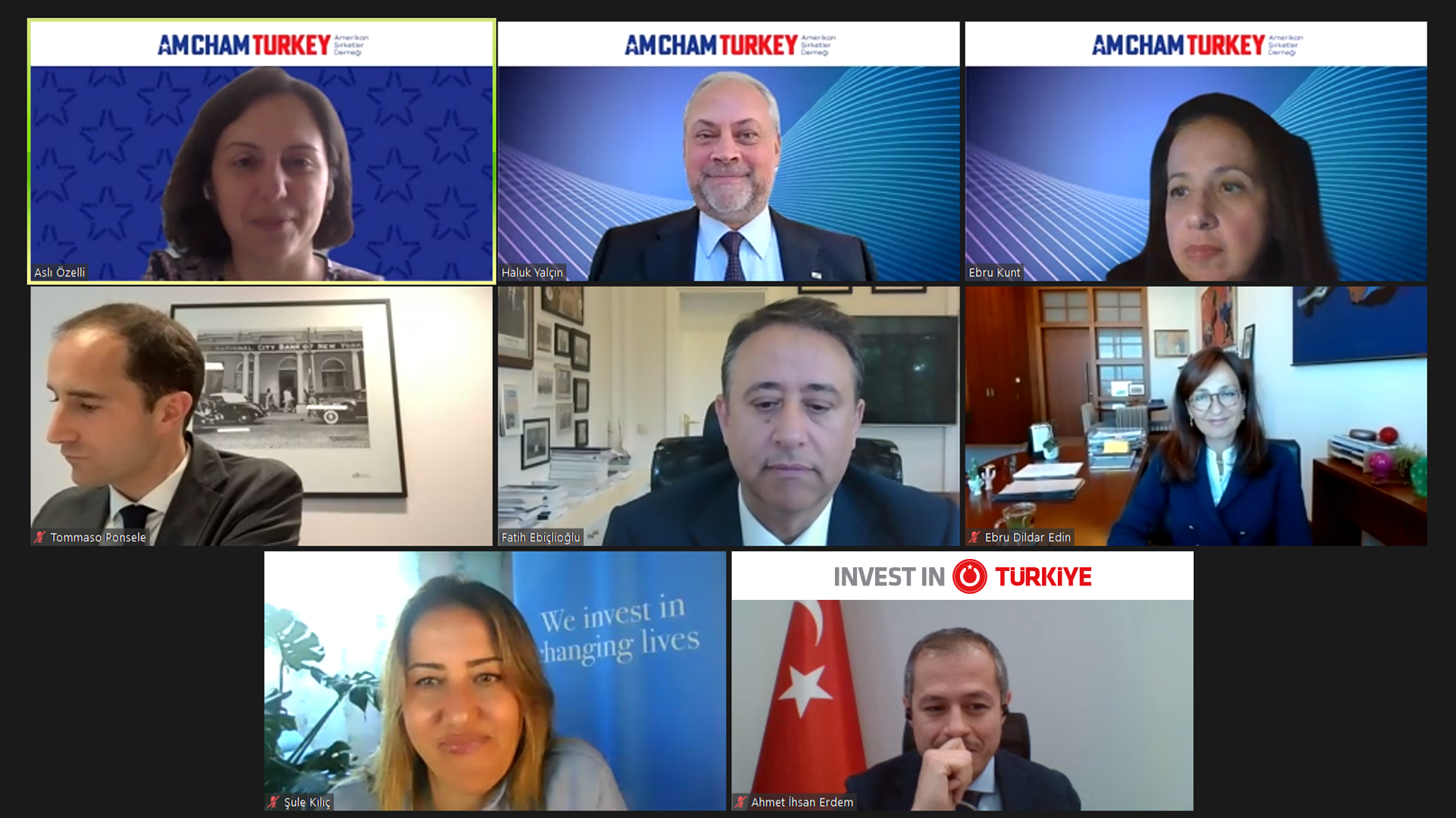 Investment Office Hosts Third GVC Talks with AmCham Türkiye