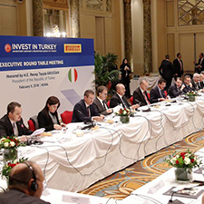 President Erdoğan meets Italian investors, calls for more investment