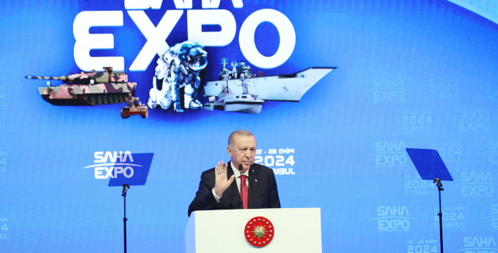 President Erdoğan Highlights Türkiye’s Defense & Aerospace Growth at SAHA EXPO 2024
