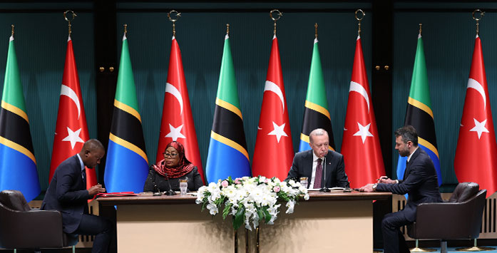 Türkiye and Tanzania Sign 6 MoUs in High-Level Meeting