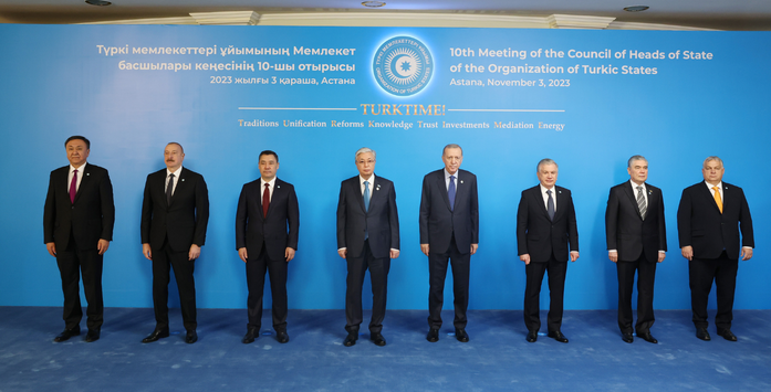 President Erdoğan Addresses Organization of Turkic States Summit