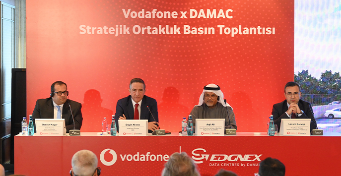 Vodafone and DAMAC to Invest USD 100 Million in Data Center in Türkiye
