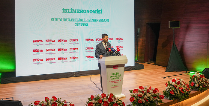 Climate Economy and Sustainable Finance Summit Held at Istanbul Finance Center